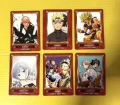 ジャンプフェスタ2026年　アニメイト購入特典　カード　6枚セット