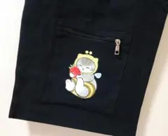 モフサンド ブラックトートバッグ