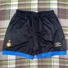 UMBRO インテル　サッカー　ハーフパンツ ゲームパンツ