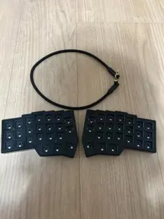 Corne V4 Cherry 遊舎工房 分割 自作キーボード TRRS ケース