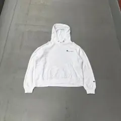 90s Champion USA製 ロゴ　刺繍　プルオーバーパーカー　スウェット