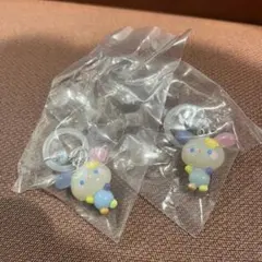 ゆるっとめじるしアクセサリー ウサハナ 2個 ガチャ サンリオ