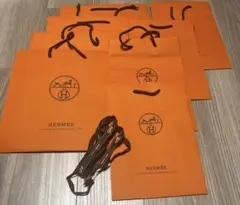 HERMES ショップ袋 8枚セット