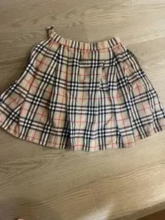BURBERRY チェック柄スカート 140A