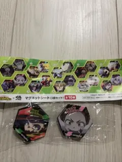 ヒロアカ　マグネットシート2個セット デク ウララカ