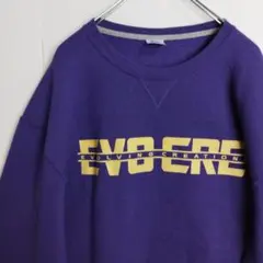 ラッセルアスレティック スウェット トレーナー パープル 裏起毛 メンズXXL