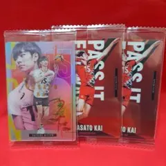 男子バレーボール 日本代表 ウエハース 甲斐優斗 レア