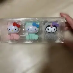 サンリオくじ　1等　ソフビ人形3体セット クロミ