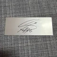 BTS [ARIRANG] LP FRAME サインメタルプレート SUGA