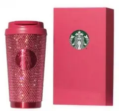 スタバ バレンタイン2026ステンレスタンブラーラインストーン473ml