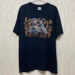 betty boop バイク　ファイヤー　ベティ　Tシャツ