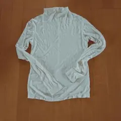 新品未使用AZULbymoussy★ボトルネックカットソー　シアートップス