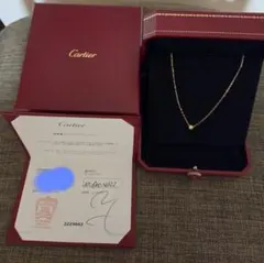 Cartier カルティエ ダムールネックレス 　SM YG　チェーン44センチのサムネイル