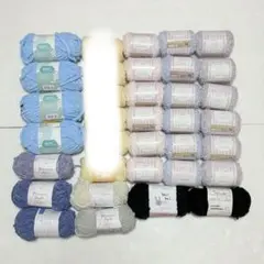 セリア　ダイソー　人気　毛糸　まとめ売り　29個セット