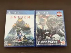PS4 ANTHEM + GOD EATER3 2個セット