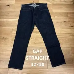 【美品】GAP ストレートデニム　ジーンズ　32×30 メンズ