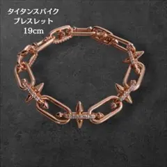 タイタンスパイク ブレスレット ゴールド 登坂広臣 omi 19cm - メルカリ