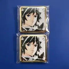 鬼滅の刃　ダイニング　缶バッジ　冨岡義勇　立志編　鬼滅シアター　ufotable