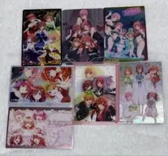 五等分の花嫁 カード ウエハース7枚セット
