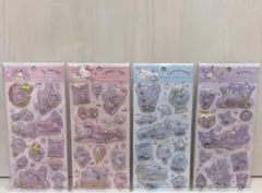 サンリオ キラキラカプセルシール 4種セット