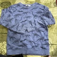 H&M 恐竜柄 トレーナー 134/140