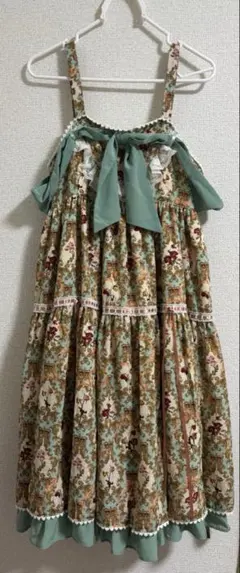 ALICE and the PIRATES追憶のオーナメントローズ柄ジャンスカⅡ