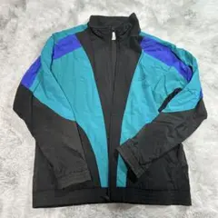 adidas 万国旗タグ マルチカラー ナイロンジャケット 80s 90s