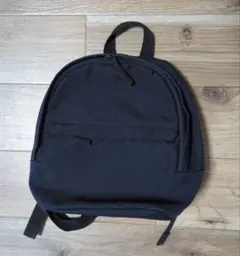 無印良品　 ブラック ミニバックパック