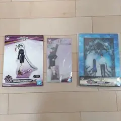 呪術廻戦 一番くじアクリルスタンド3体 セット