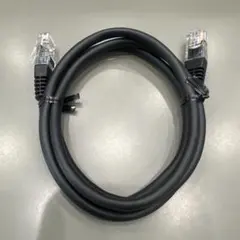 LANケーブル コネクタ 黒　未使用　1m