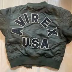 限定値下げ中！AVIREX MA-1 キッズ 110cm ジャケット　カーキ