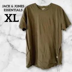 JACK & JONES ESSENTIALS Tシャツ オリーブグリーン XL
