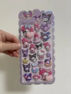 マイメロ•クロミ　おしりシール　おしりぷくぷくシール