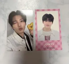 TREASURE はぴだんぶい カフェ 東京特典 ジュンギュ トレカ