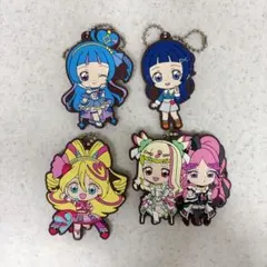 キミとアイドルプリキュア♪ ラバーキーホルダー 4個セット