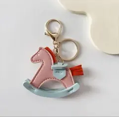 ロデオチャーム　バッグチャーム　チャーム　キーホルダー　キーリング　ホース　馬