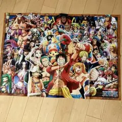ワンピース　ポスター2枚セット ワンピース ケンタッキー スマイルセット A4 クリアファイル 2枚