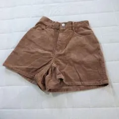 【ＷＥＧＯ】ブラウン コーデュロイ　 ショートパンツ　Ｓサイズ