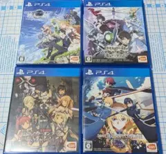 ソードアートオンライン ホロウ + リコリス + フェイタル + アクセル 4本