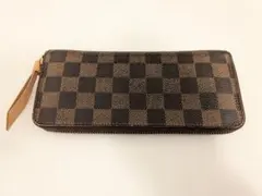 ルイヴィトン ダミエ フューシャ ジッピークレマンス 長財布