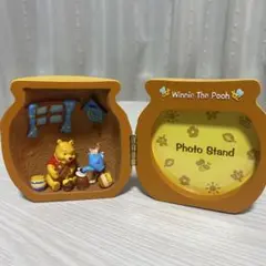Winnie The Pooh ハニーポットフォトスタンド くまのプーさん 希少のサムネイル