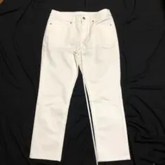 値下げ　新品　ホワイトパンツ　70のサムネイル