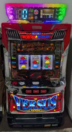 【送料無料】 バーサスリヴァイズ 実機 データカウンター付 コイン不要機 家スロのサムネイル
