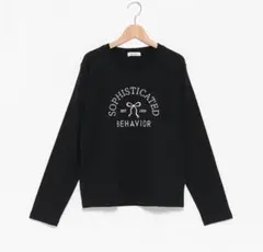 新品タグ付ラブトキシック リボン刺しゅう長袖Tシャツ 160㎝