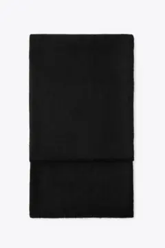 ZARA ブラックベーシックマフラー【値段交渉可能】のサムネイル