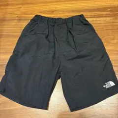 THE NORTH FACE ブラックハーフパンツ　130