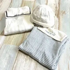 COMME CA DU MODE .ISMロンパース セーラー服　50-70