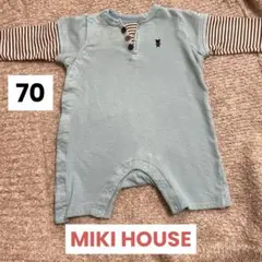 ミキハウス　ロンパース　【70】