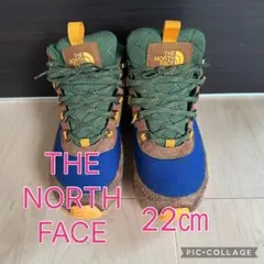 ノースフェイス キッズ 22㎝ 冬靴 冬用スニーカー スノーブーツ ブーツ 防水