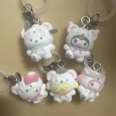 サンリオ ふわふわスノー めじるしアクセサリー セット②